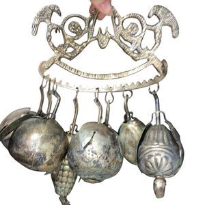 Large Antique Afro Brazilian Penca de Balangandan Charms